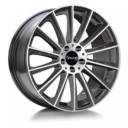 Janta aliaj Avus AC-M07 ANTHRACITE POLISHED CB66.6 5/112 19X8 ET47