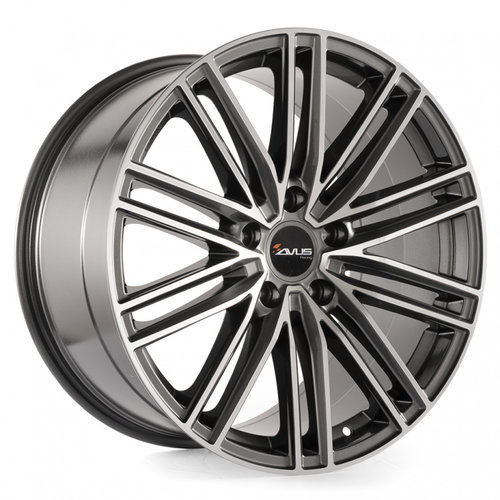 Janta aliaj Avus AC-M08 ANTHRACITE POLISHED CB66.6 5/112 22X9 ET26