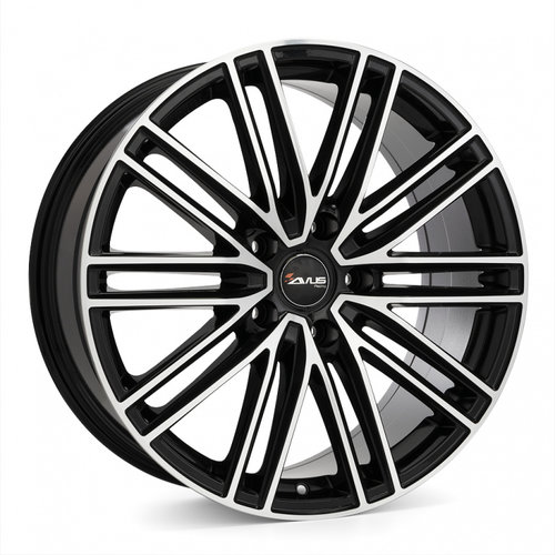 Janta aliaj AVUS AC-M08 BLACK POLISHED 10x21 5x112 ET19