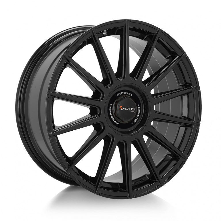 Janta aliaj AVUS AC-M09 - DM09 BLACK 8x18 5x112/120 ET30
