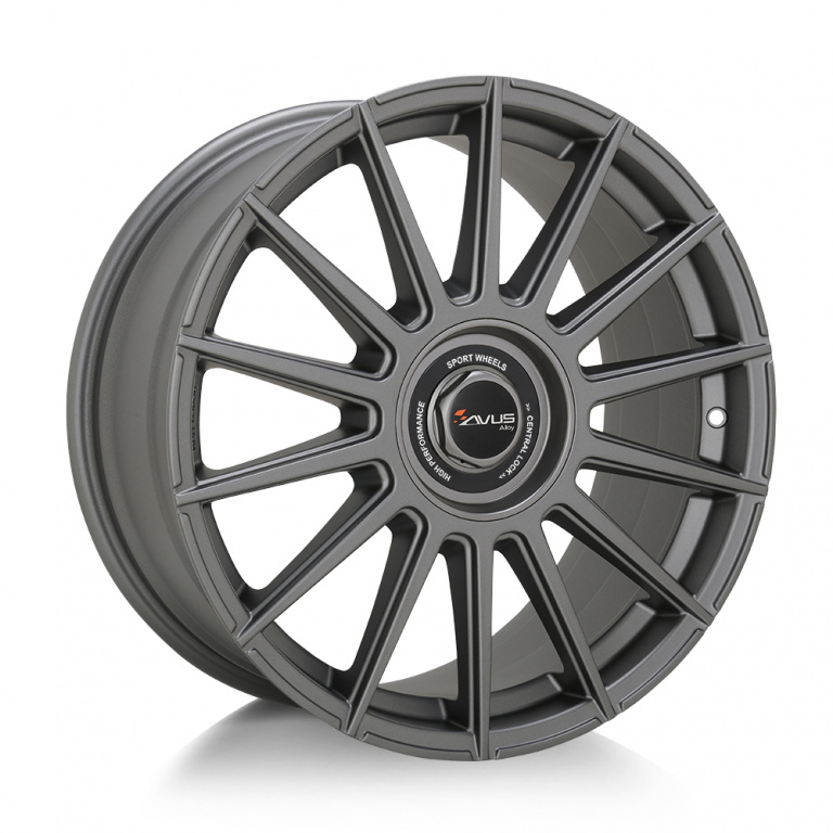 Janta aliaj Avus AC-M09 - DM09 Grey Matt CB72.6 5/112/120 18X8 ET30