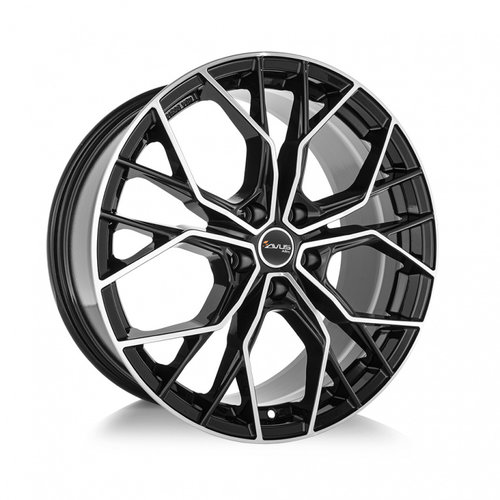 Janta aliaj Avus AC-M10 BLACK POLISHED CB66.6 5/112 18X8 ET40