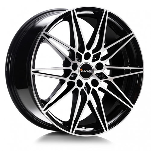 Janta aliaj Avus AC-MB5 BLACK POLISHED CB66.7 5/112 18X8 ET30