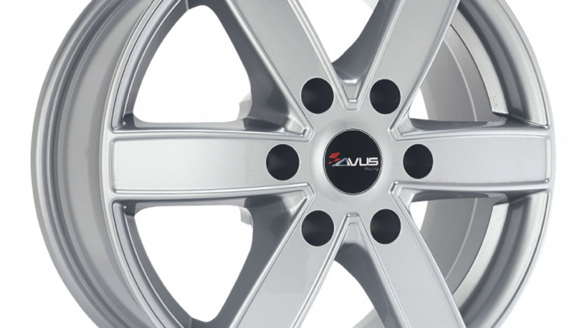 Janta aliaj Avus AC-V61 HYPER SILVER CB84.1 6/130 18X8 ET50