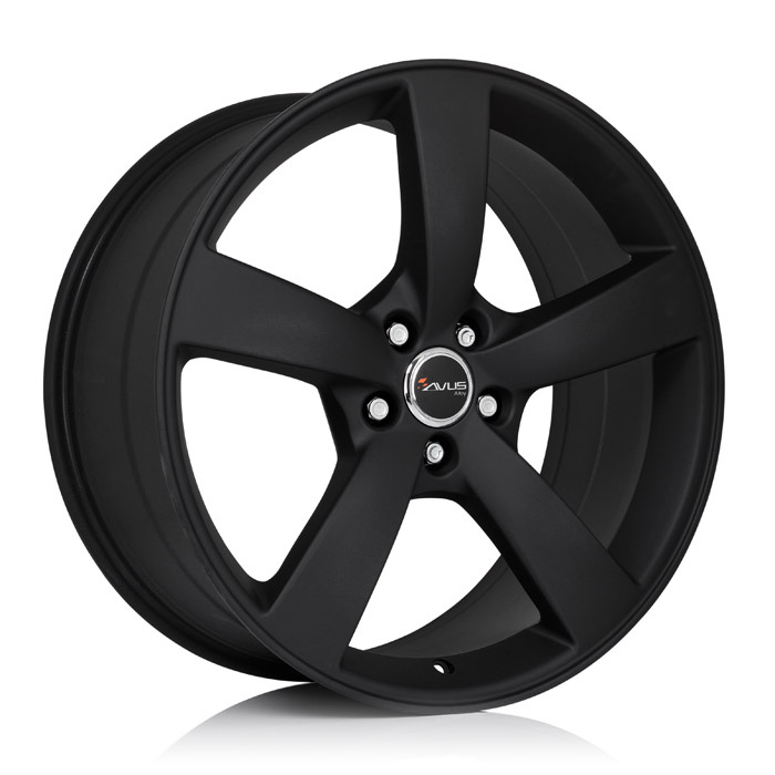 Janta aliaj AVUS AF10 MATT BLACK 10x21 5x112 ET50