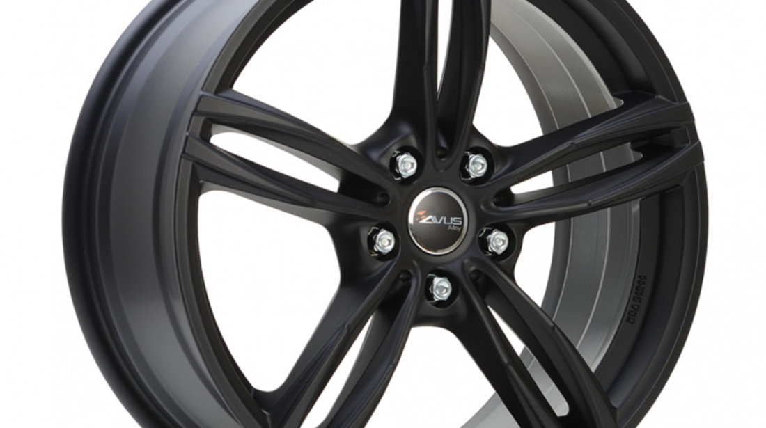 Janta aliaj Avus AF15 MATT BLACK CB66.7 5/112 18X8 ET45