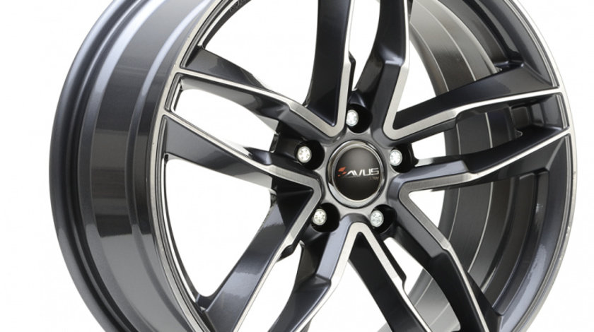 Janta aliaj Avus AF16 ANTHRACITE POLISHED CB66.6 5/112 20X9 ET33