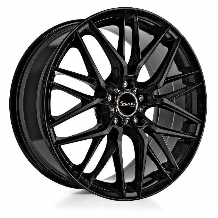 Janta aliaj Avus AF19 - RW 0.1 BLACK CB66.5 5/112 17X7.5 ET30