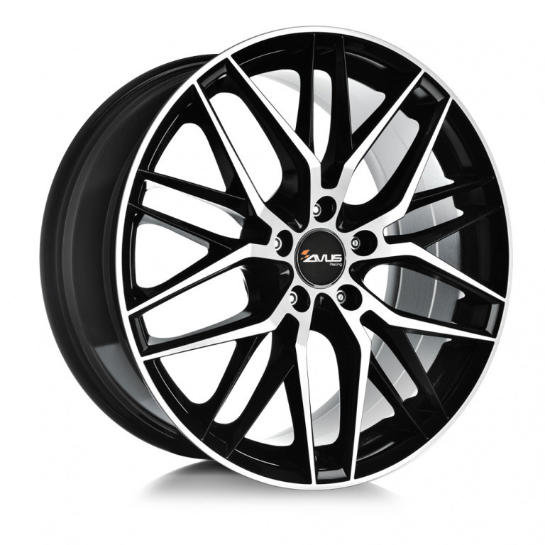 Janta aliaj Avus AF19 - RW 0.1 BLACK POLISHED CB72.6 5/120 18X8 ET35