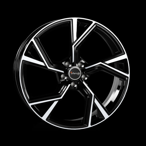 Janta aliaj Avus AF20 BLACK POLISHED CB65.1 5/120 20X9 ET45