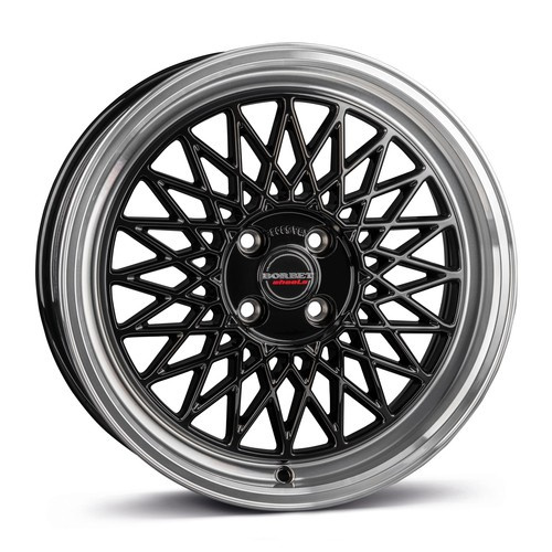 Janta aliaj Borbet B 7.0x17 4x108 ET38 BRP - black rim polished
