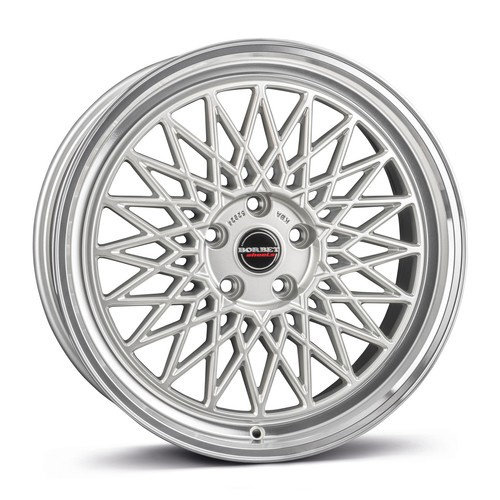 Janta aliaj Borbet B 8.0x17 5x112 ET45 SRP - Silver Rim Polished