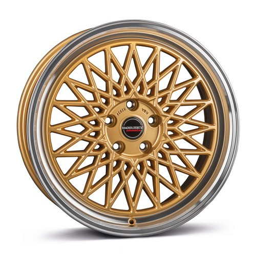 Janta aliaj Borbet B 8.5x19 5x114.3 ET40 GRP - Gold Rim Polished