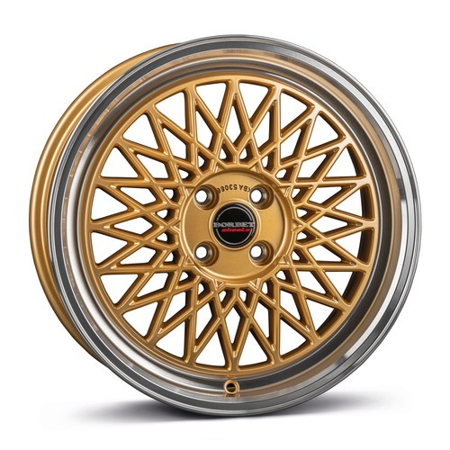 Janta aliaj Borbet B GRP - Gold Rim Polished CB64 4/100 17X7.0 ET30