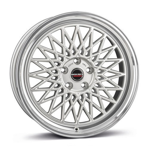 Janta aliaj Borbet B SRP - Silver Rim Polished CB66.5 5/112 18X8.0 ET45