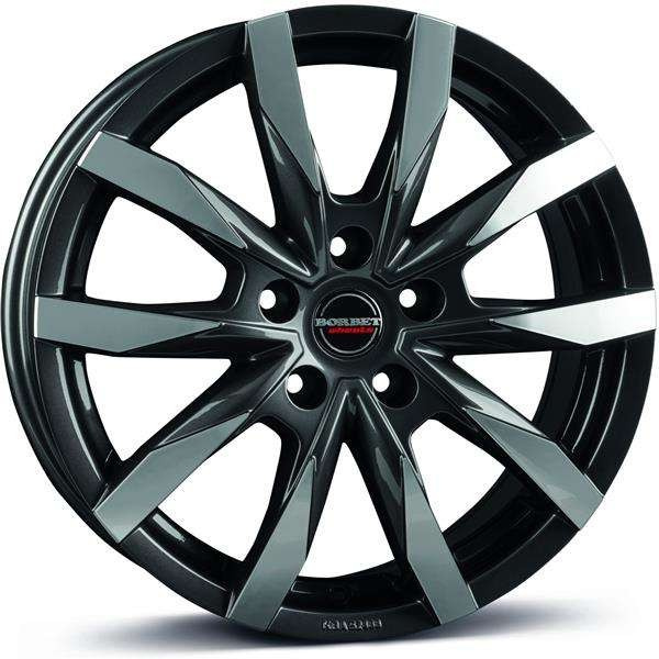 Janta aliaj Borbet CW5 6.0x16 5x130 ET68 MAGP - Mistral anthracite glossy polished
