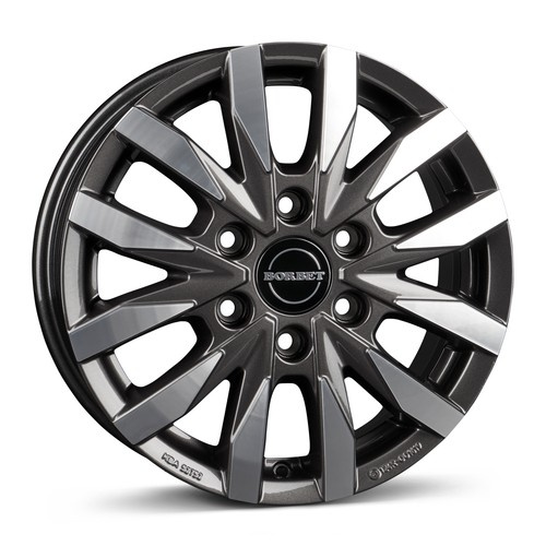 Janta aliaj Borbet CW6 6.5x16 6x130 ET54 MAGP - Mistral anthracite glossy polished