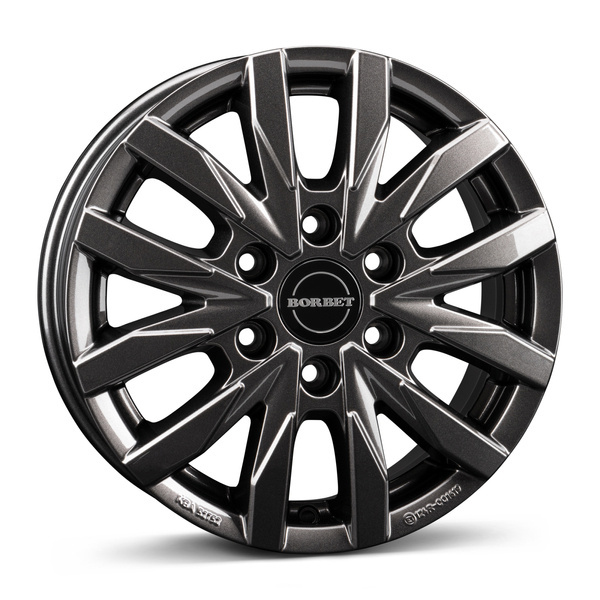 Janta aliaj Borbet CW6 6.5x17 6x130 ET62 MAGP - Mistral anthracite glossy polished