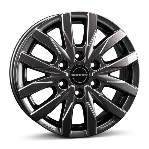 Janta aliaj Borbet CW6 6.5x17 6x139.7 ET48 MAGP - Mistral anthracite glossy polished
