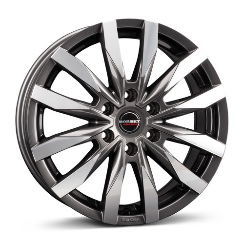 Janta aliaj Borbet CW6 7.5x18 6x114.3 ET45 MAGP - Mistral anthracite glossy polished