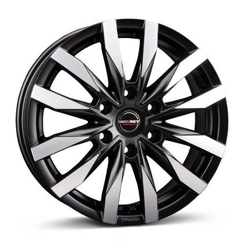 Janta aliaj Borbet CW6 7.5x18 6x130 ET47 BPM - black polished matt