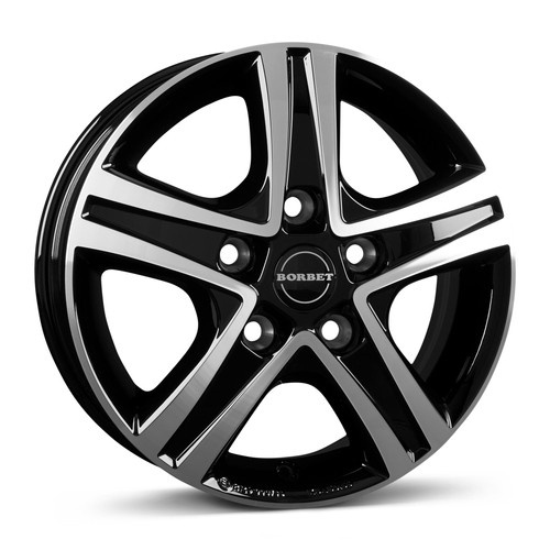 Janta aliaj Borbet CWD 6.0x16 5x118 ET68 BPG - Black polished glossy