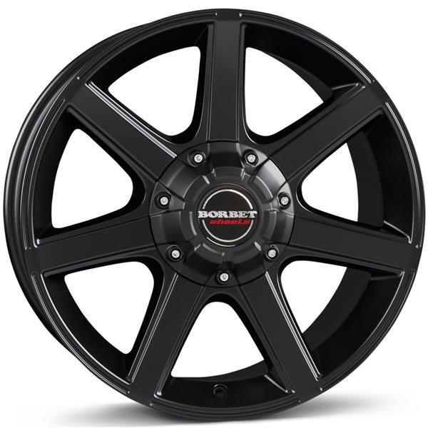 Janta aliaj Borbet CWE 7.0x16 6x139.7 ET15 BM - Black matt