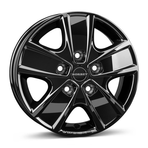 Janta aliaj Borbet CWG BG - Black Glossy CB71.1 5/118 16X6.0 ET68