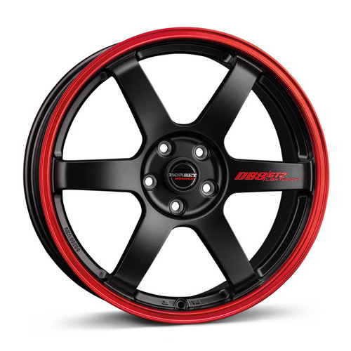 Janta aliaj Borbet DB8GT2 BMRR - black matt rim red CB72.6 5/114.3 19X8.5 ET40
