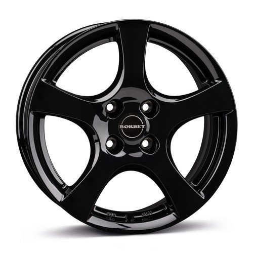 Janta aliaj Borbet F BG - Black Glossy CB64 4/98 15X6.0 ET35