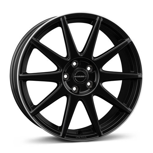 Janta aliaj Borbet GTX BMRS - black matt rim silver CB72.6 5/114.3 19X8.0 ET40