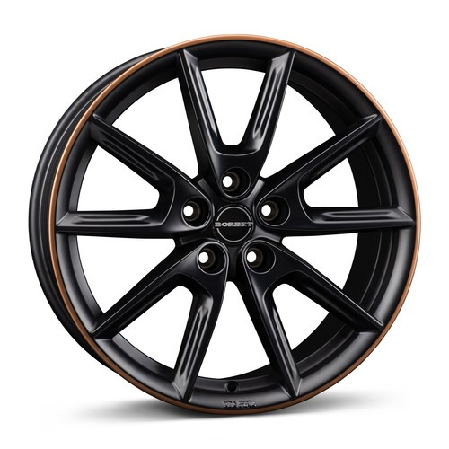 Janta aliaj Borbet LX18 8.0x18 5x112 ET44 BMRC - Black Matt Rim Cooper