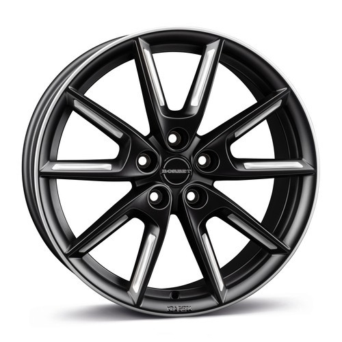 Janta aliaj Borbet LX18 8.0x18 5x114.3 ET40 BMSSR - Black Matt Silver Spoke Rim