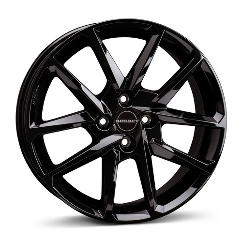 Janta aliaj Borbet N BG - Black Glossy CB63.4 4/108 16X6.5 ET47