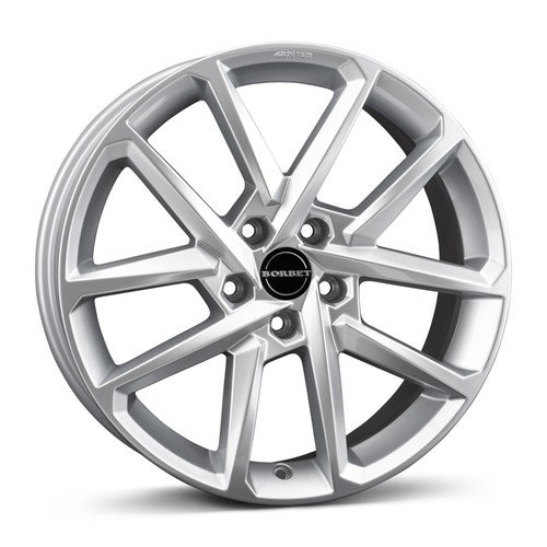 Janta aliaj Borbet N CS - Crystal silver CB72.6 5/114.3 17X6.5 ET40
