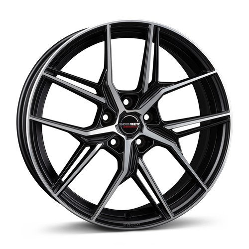 Janta aliaj Borbet QX 8.0x19 5x112 ET40 BPM - black polished matt