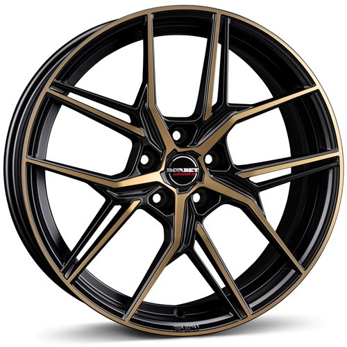 Janta aliaj Borbet QX 8.0x19 5x112 ET50 BBM - black bronze matt