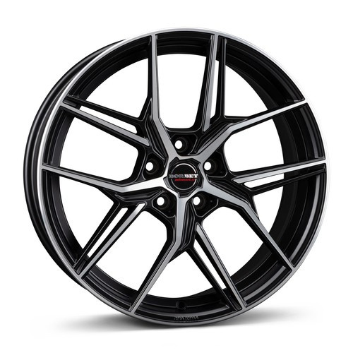Janta aliaj Borbet QX 8.5x20 5x112 ET30 BPM - black polished matt