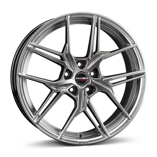 Janta aliaj Borbet QX HBS - hyper black silver CB72.6 5/114.3 20X8.5 ET45