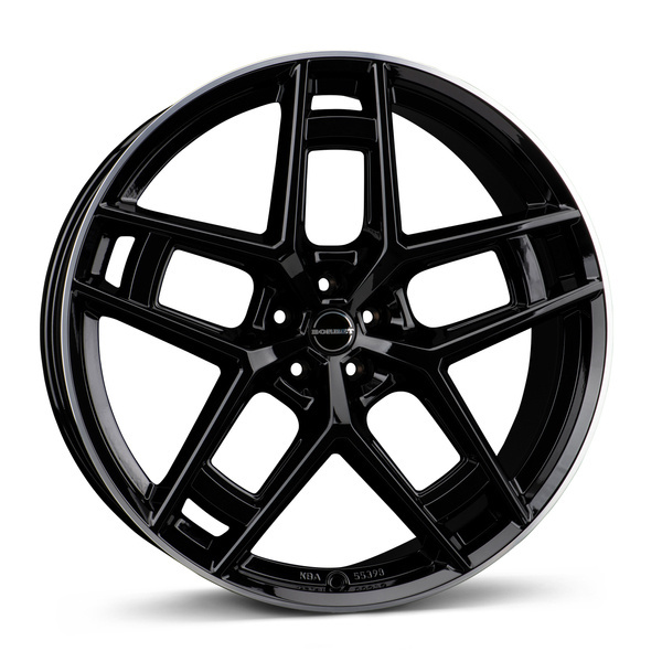 Janta aliaj Borbet TF 10.5x24 5x112 ET40 BRPG - Black Rim Polished Glossy