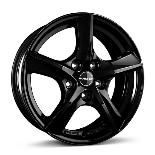 Janta aliaj Borbet TL 5.5x15 5x100 ET38 BG - Black Glossy