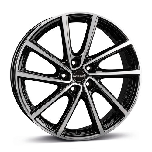 Janta aliaj Borbet V 7.0x19 5x114.3 ET40 BPG - Black polished glossy
