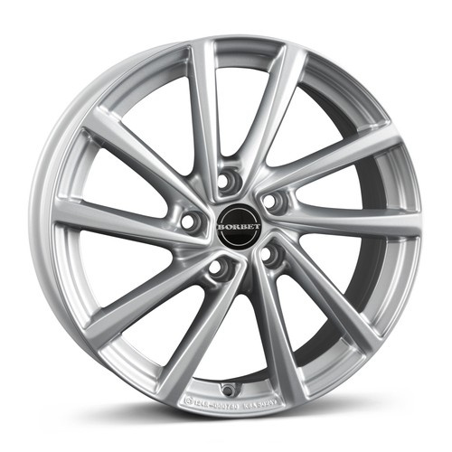 Janta aliaj Borbet V CS - Crystal silver CB66.1 5/114.3 18X7.0 ET40