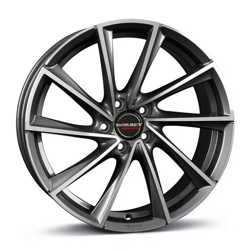 Janta aliaj Borbet VTX GP - Graphite polished CB70.27 5/115 18X8.0 ET38