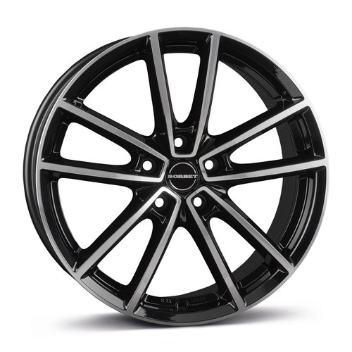 Janta aliaj Borbet W 8.0x19 5x112 ET44 BPG - Black polished glossy