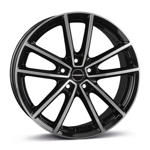 Janta aliaj Borbet W 8x18 5x112 ET44 BPG - Black polished glossy