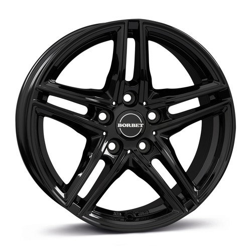Janta aliaj Borbet XR BG - Black Glossy CB66.6 5/112 17X7.5 ET45
