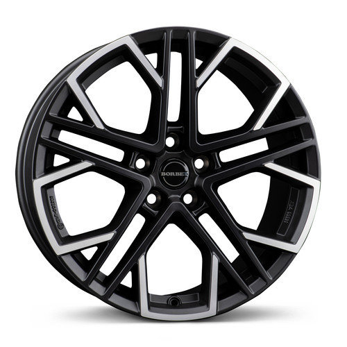 Janta aliaj Borbet XV 8.5x19 5x112 ET30 BPM - black polished matt