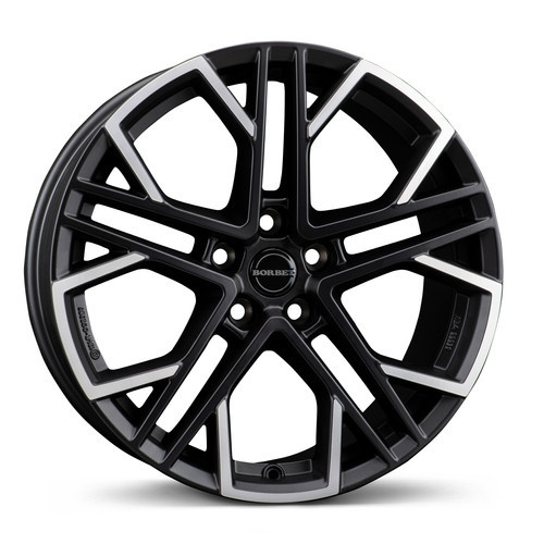 Janta aliaj Borbet XV 8.5x19 5x114.3 ET38 BPM - black polished matt
