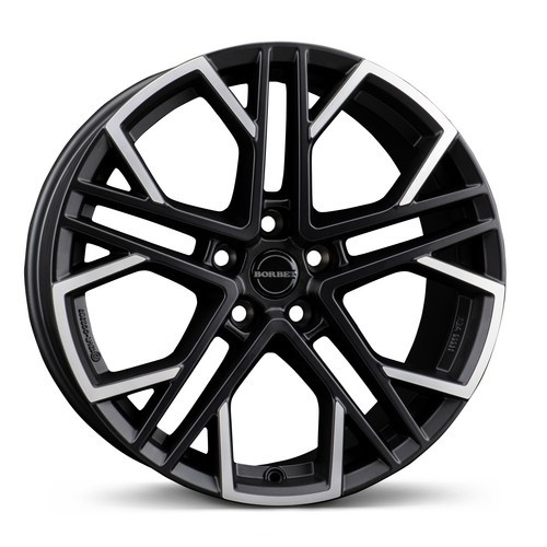 Janta aliaj Borbet XV 9.5x19 5x112 ET40 BPM - black polished matt